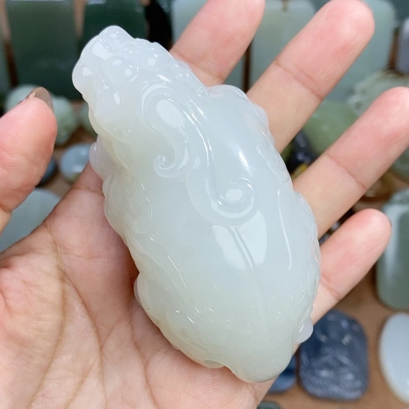 【闪购商品】未镶嵌和田玉挂件星*