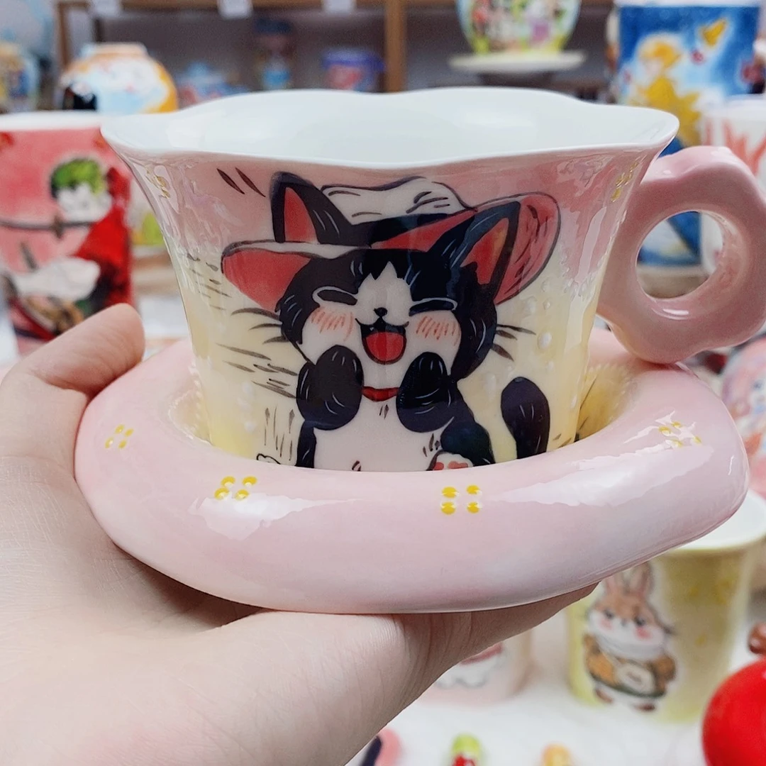 杯董董文创手绘陶瓷