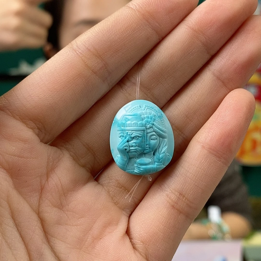 绿松石未镶嵌珠宝奇石