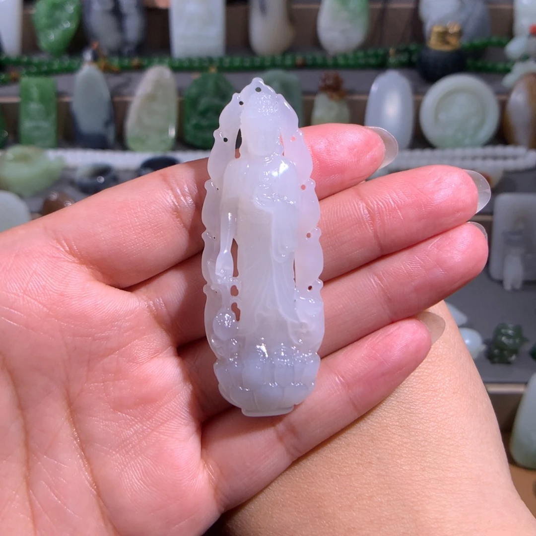 和田玉颈饰未镶嵌L*