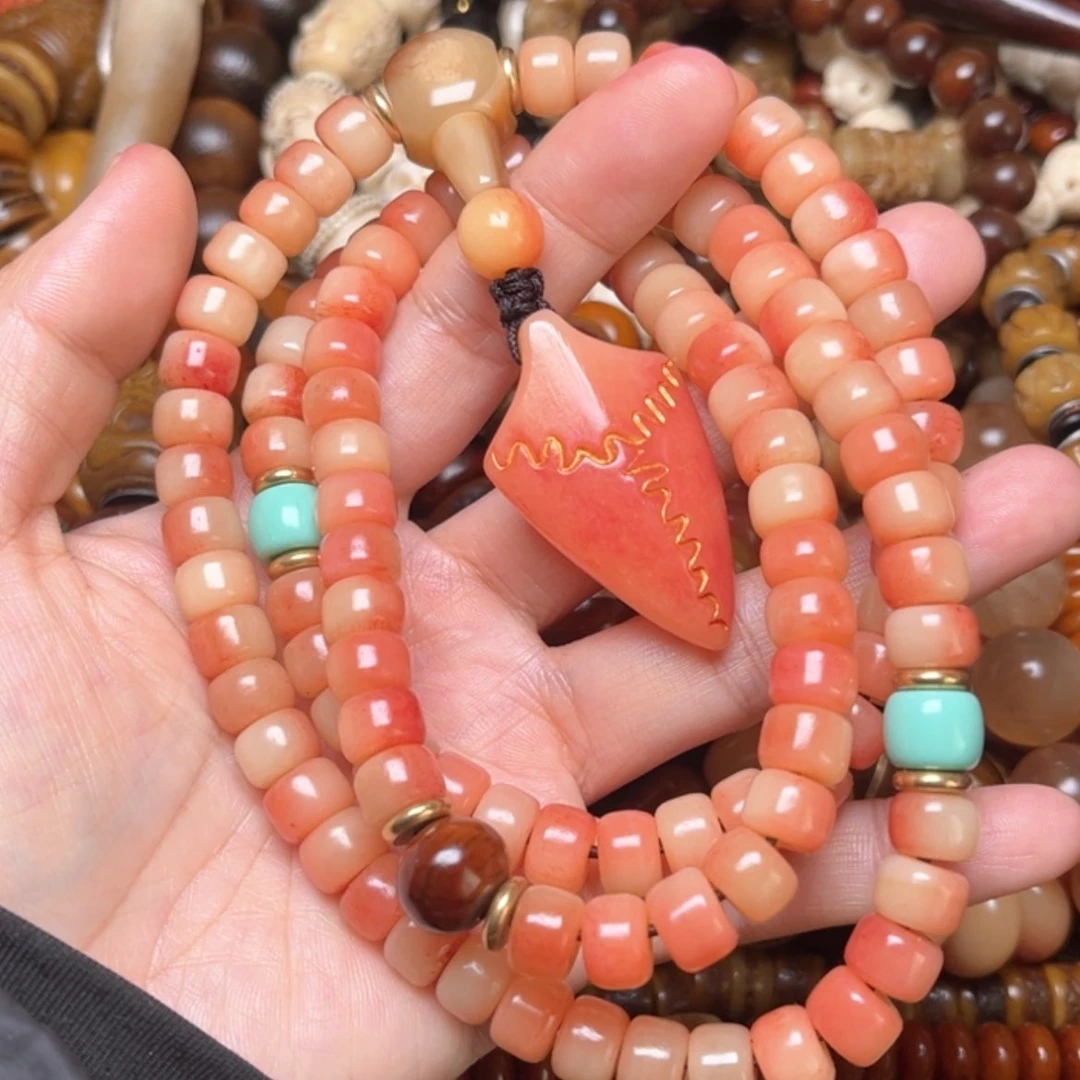 【闪购商品】驼骨手串/手链驼骨原色9×6×108颗女款