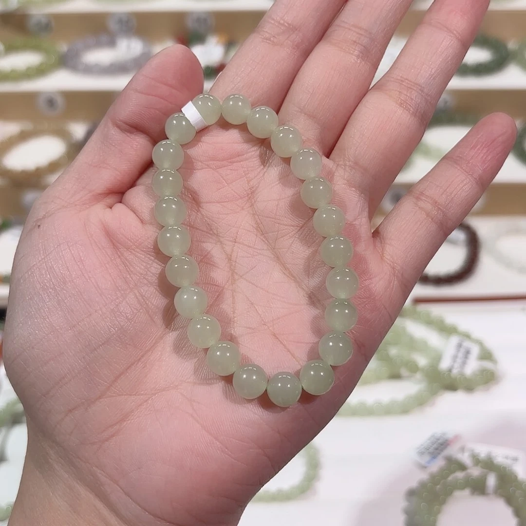 和田玉手链未镶嵌a