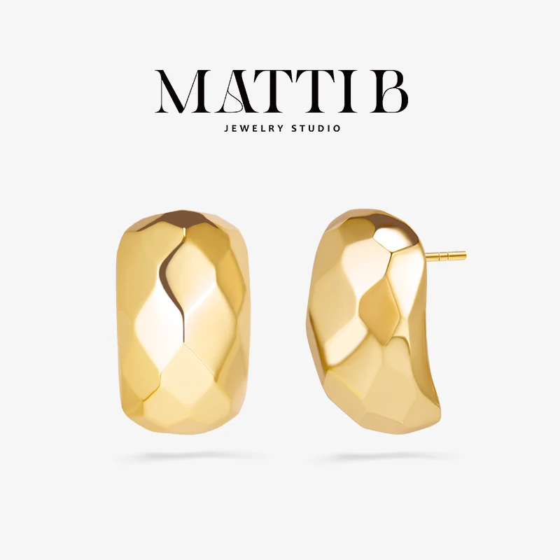 铜合金耳饰 冷淡风高级小众设计感2025新爆款轻奢高端耳钉女1892