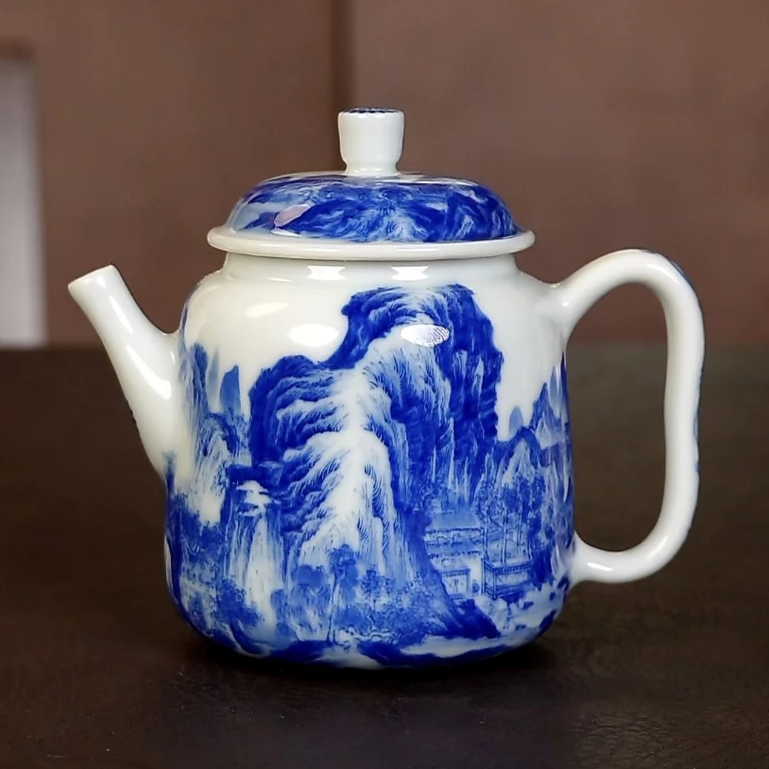 寻山晓隐 江山楼观图壶120cc