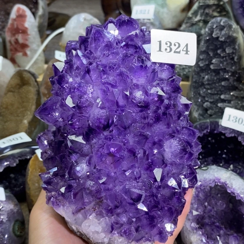 【闪购商品】未镶嵌大型摆件（非配饰）紫晶