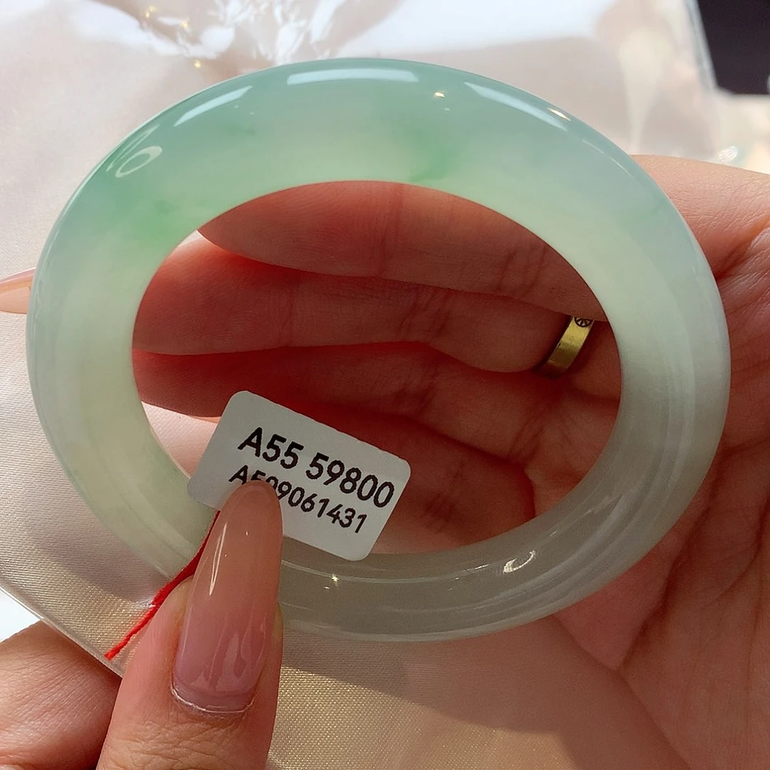 未镶嵌手镯（圆镯）翡翠22（39号）