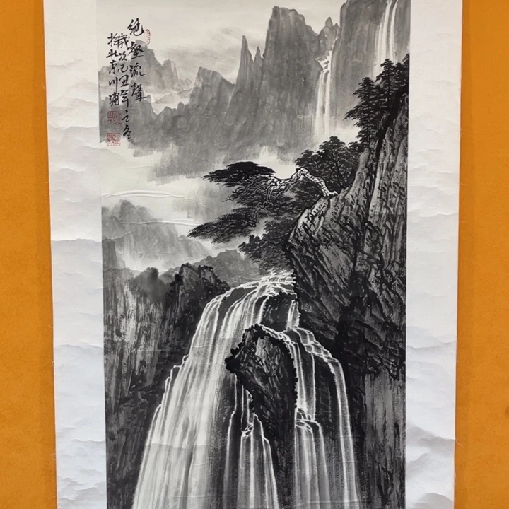 国画李川浦精品山水画