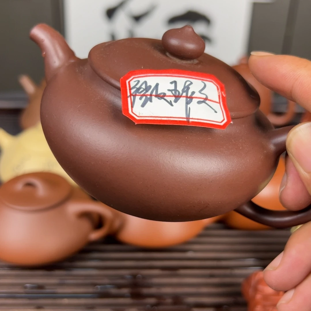 茶壶紫砂微瑕作品