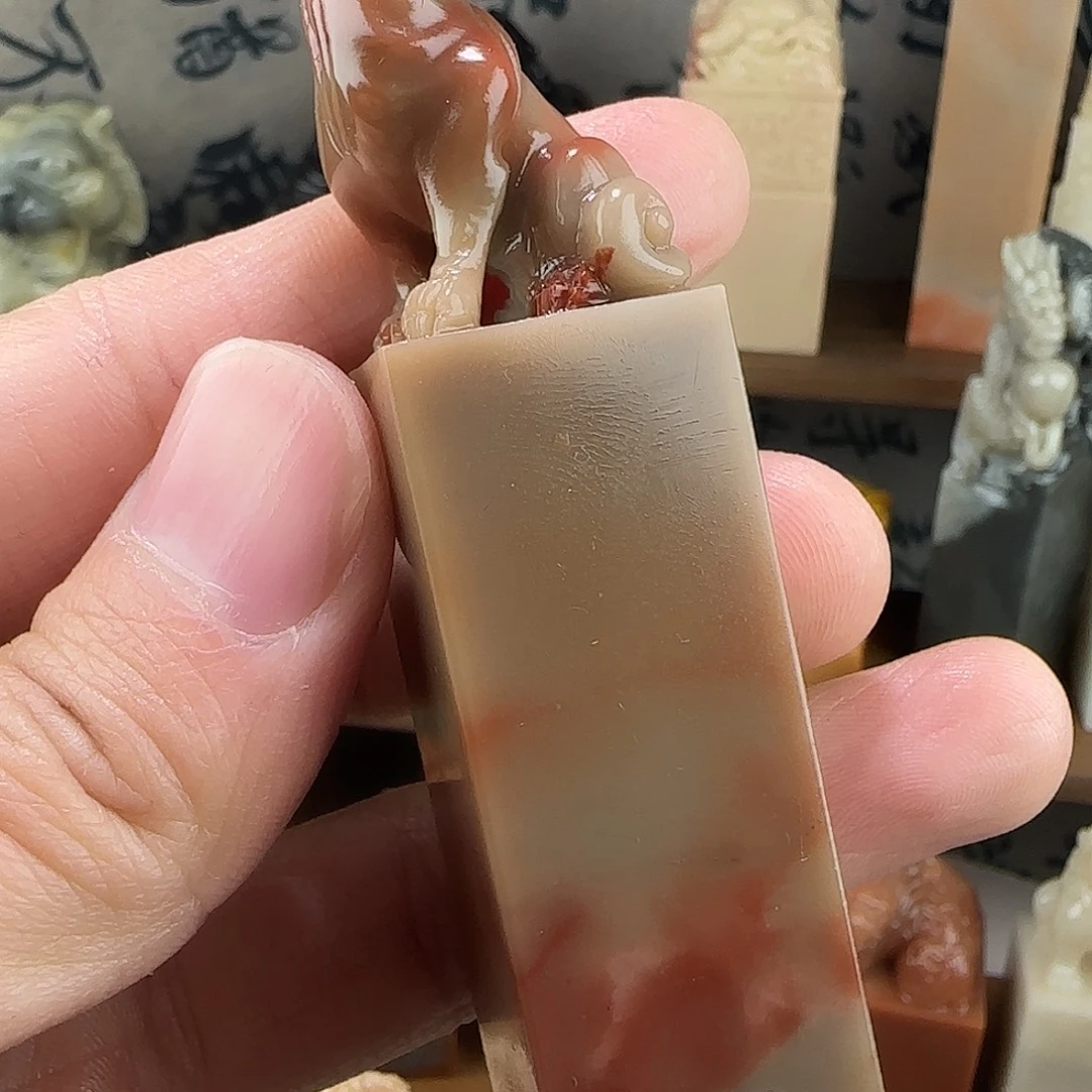 寿山石印石012老挝保利石