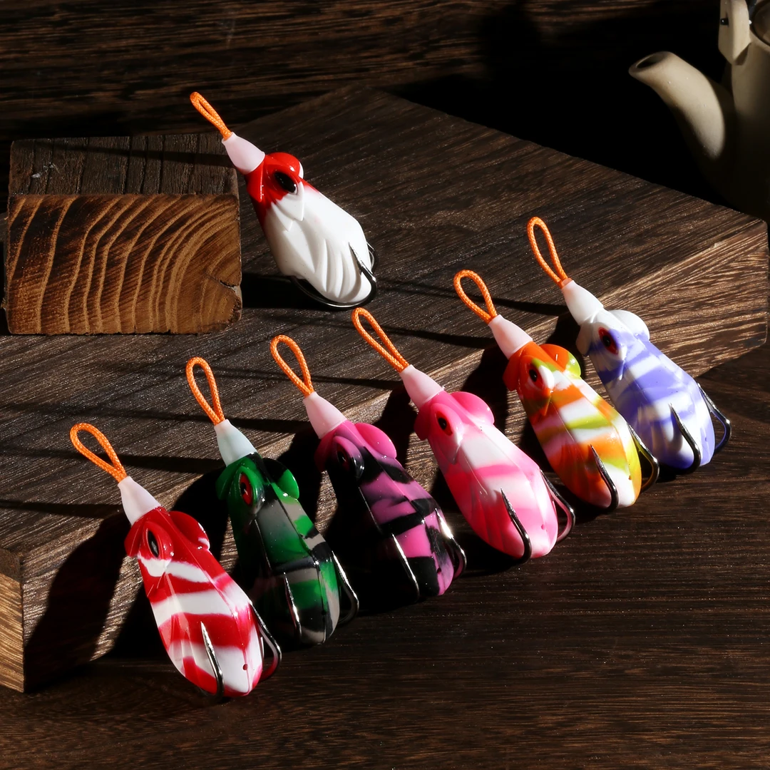 渔将鱼远投设计仿生雷蛙淡水路亚假饵专杀黑鱼利器