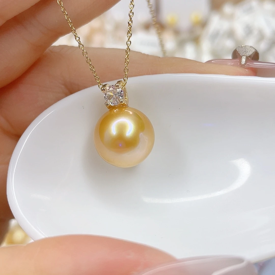 淡水珍珠未镶嵌吊坠(赠链)