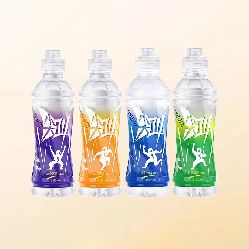 农夫山泉尖叫550ml*4瓶运动饮料清爽饮用补水纤维饮用水饮品