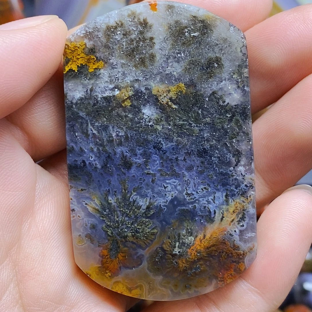 玛瑙/玉髓未镶嵌吊坠(不含链)