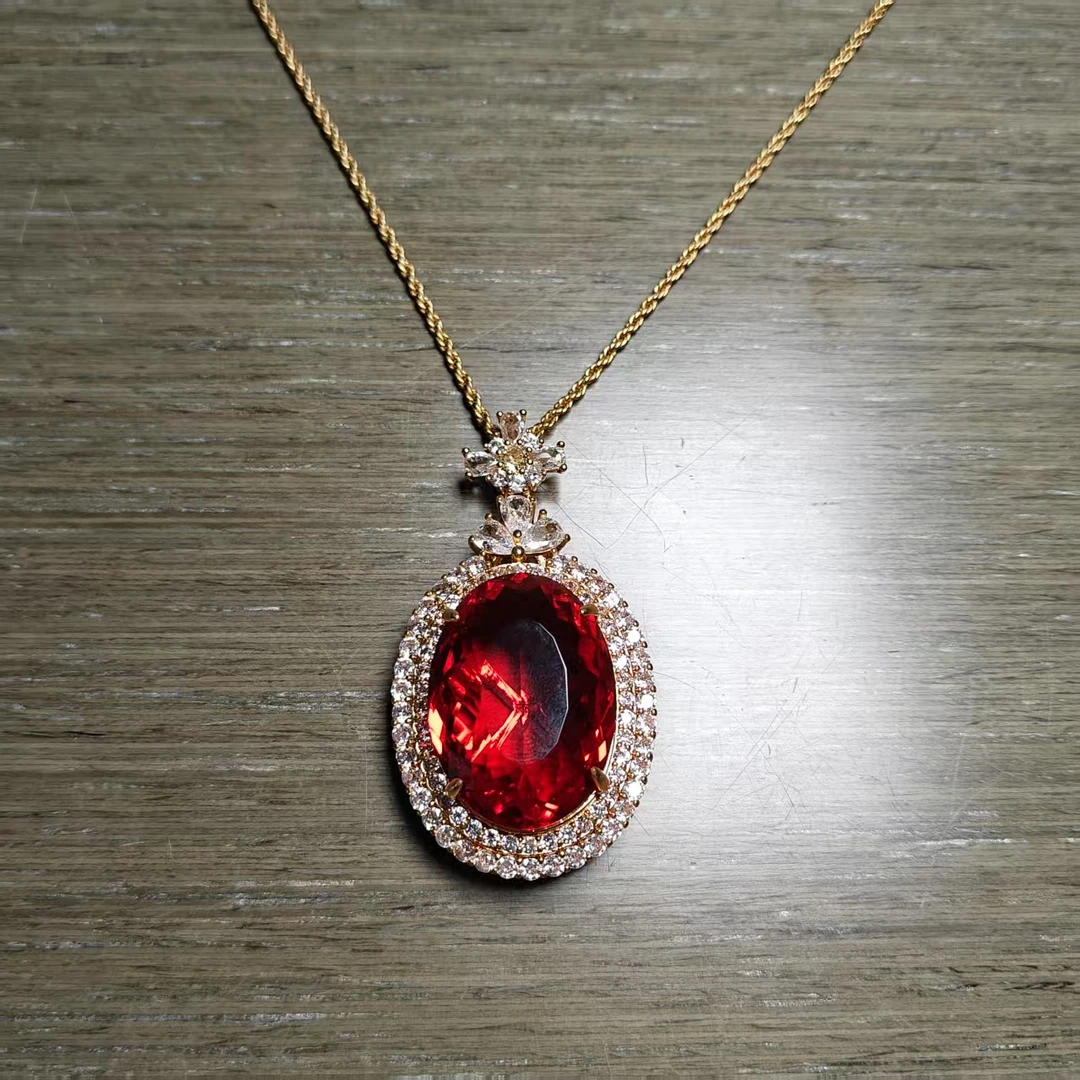 D096时尚奢饰溯源配搭首饰有礼盒吊坠