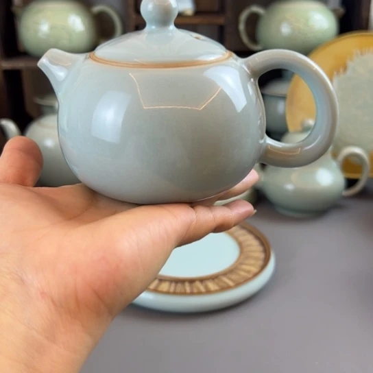 天青西施壶不带礼盒