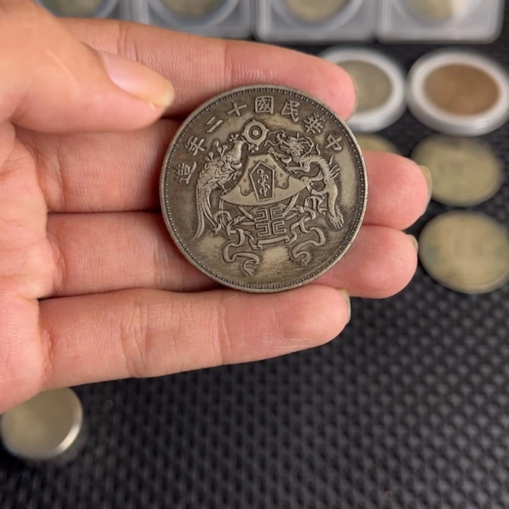 金属大头龙洋船洋工艺品