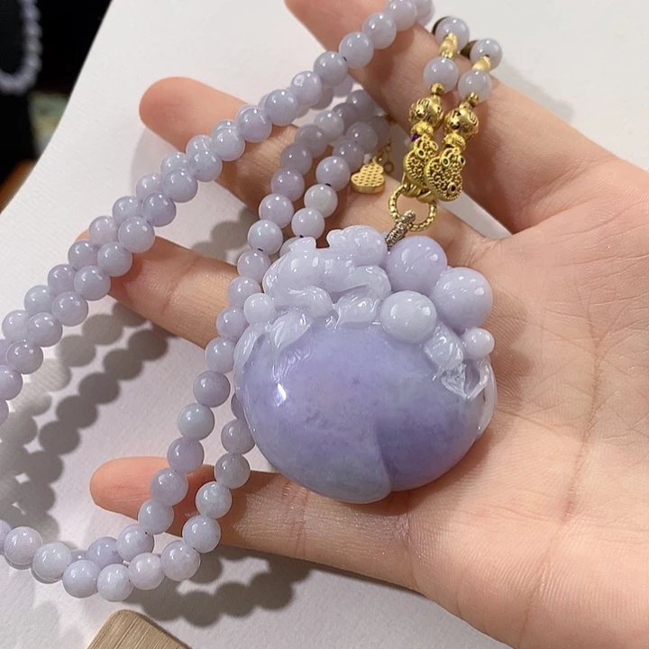 翡翠未镶嵌颈饰翡翠吊坠