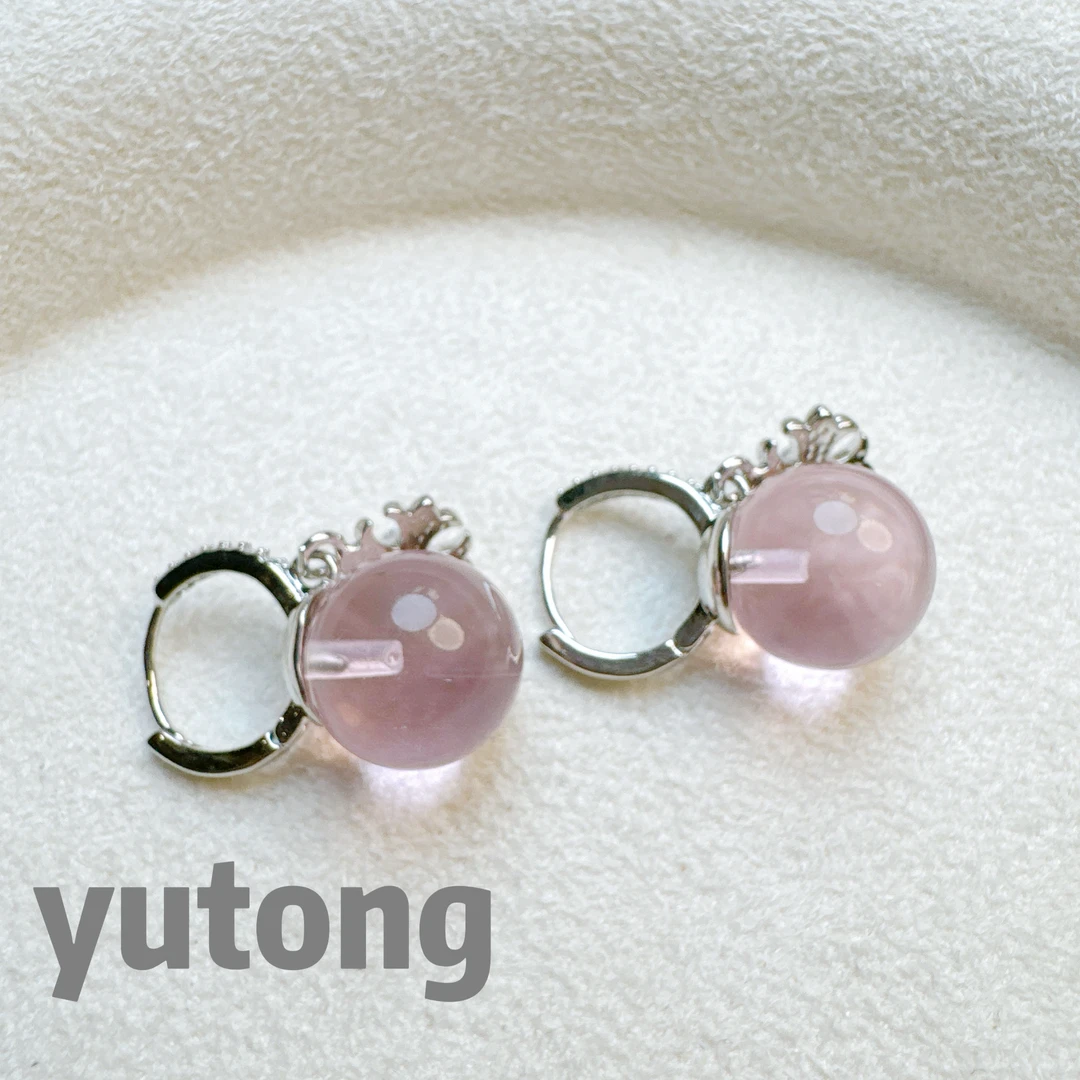 铜合金锆石耳饰 【雨桐轻奢饰品】设计款耳环YT03100#2