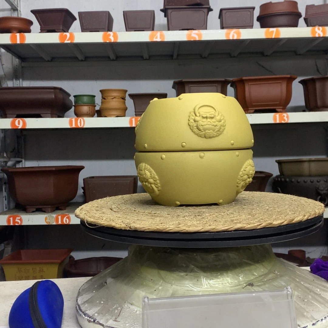 紫砂花盆精品紫砂花盆包邮包售后