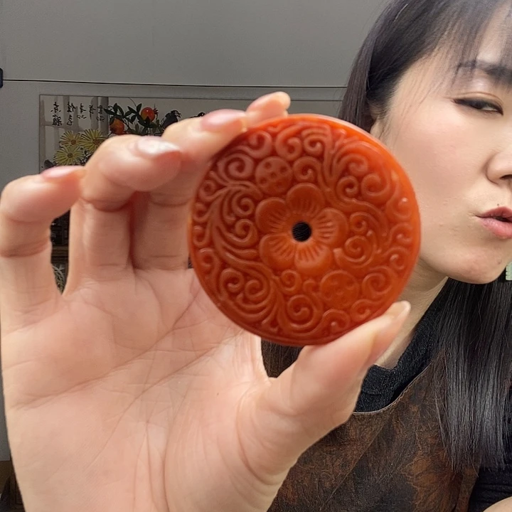 翡翠项链未镶嵌藏***姐项链