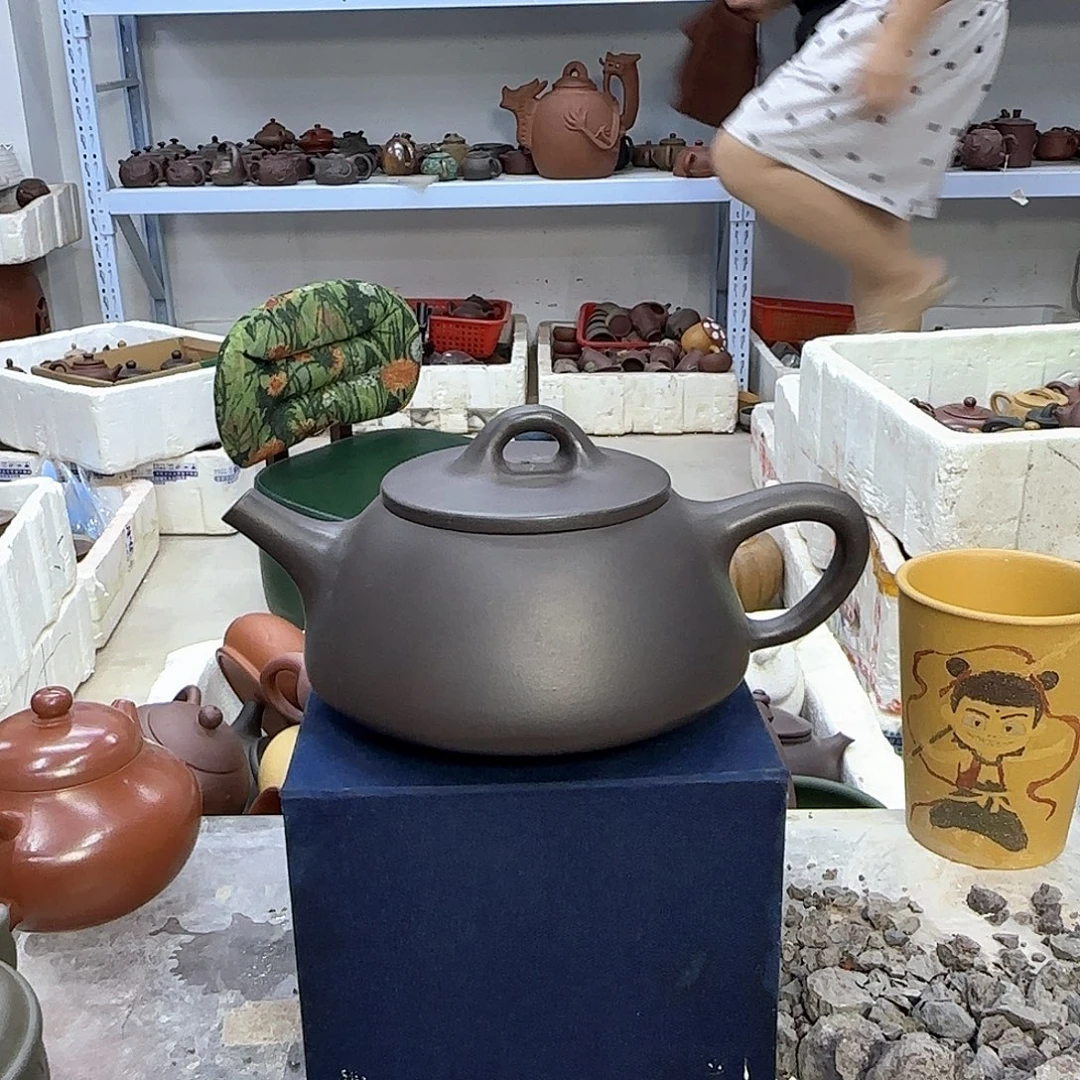 茶壶紫砂宜兴紫砂壶瑕疵处理