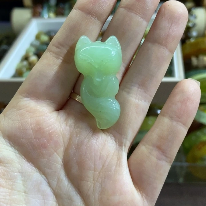 蛇纹石玉未镶嵌配饰