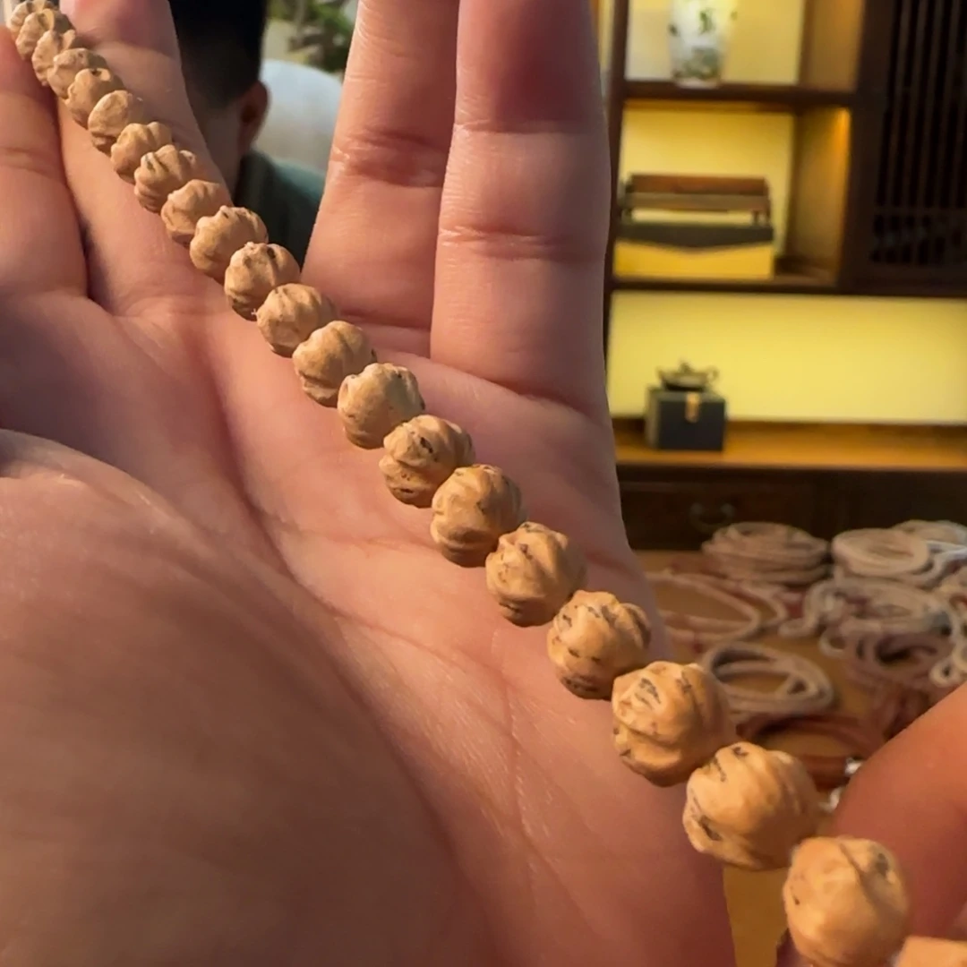 手串柏香籽/百香籽原桩莲花6➕