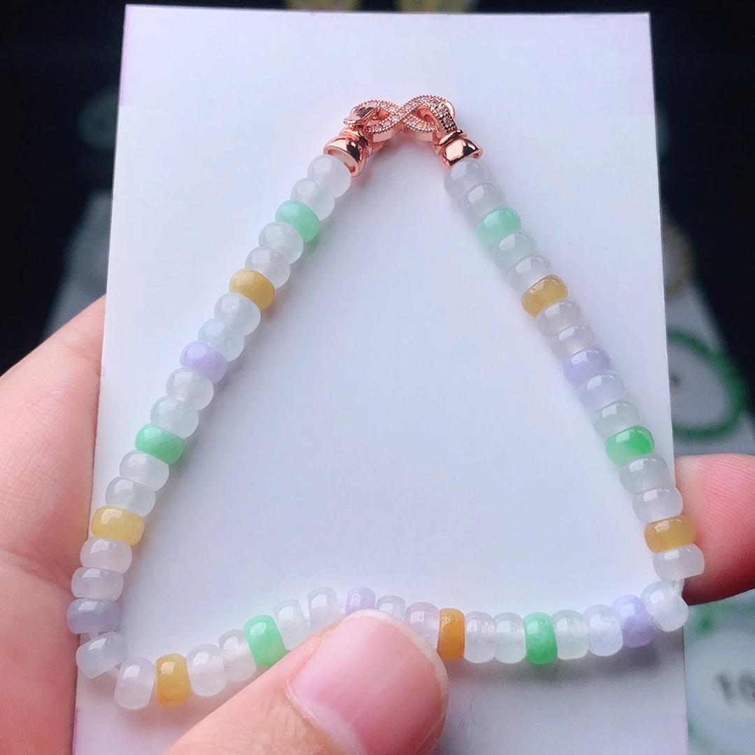 未镶嵌手链翡翠翡翠