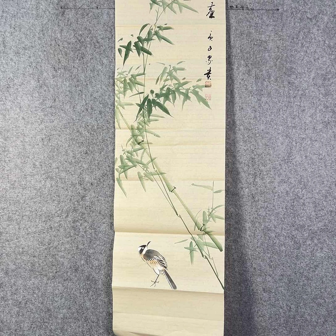 国画557 花鸟在此鸣叫的日子