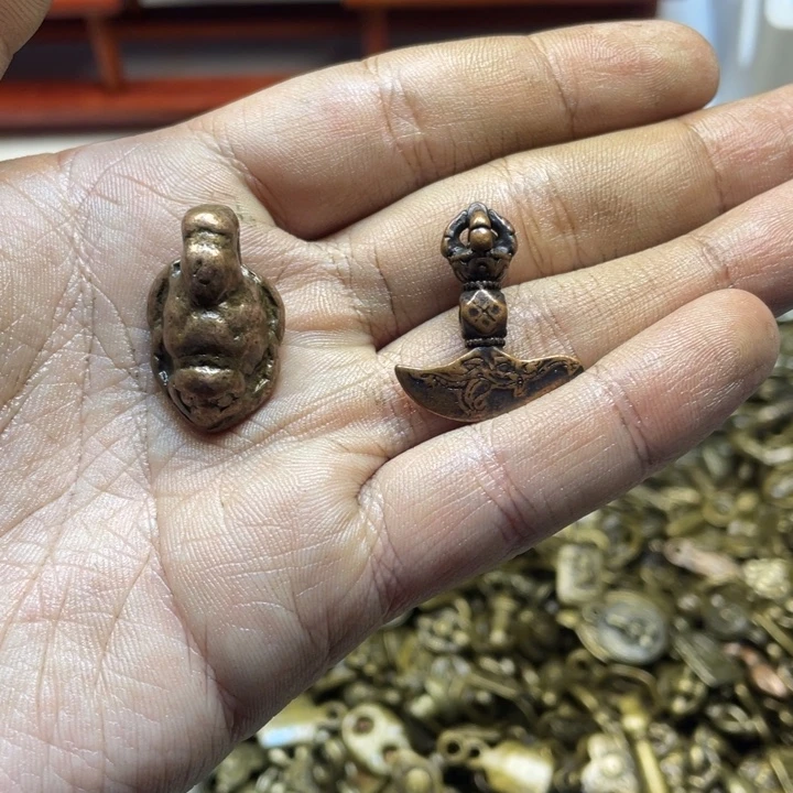 藏传紫利马纯手工翻砂