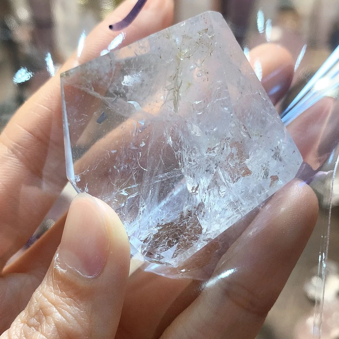 紫晶珠宝半成品未镶嵌