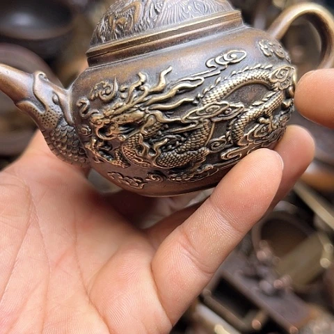 铜制文玩把玩物件