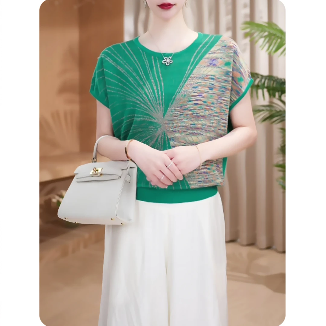 <TS2>光线新品女士宽松小衫气质上衣时尚休闲女装2ZS0125768