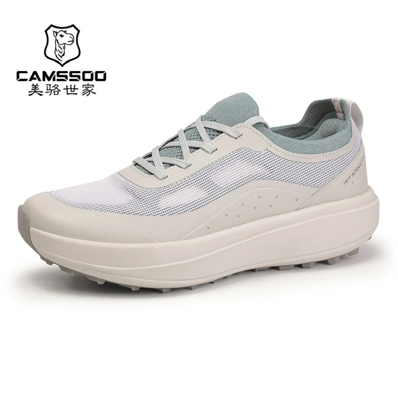 Camssoo徒步鞋男新款防滑耐磨户外登山越野透气运动跑步鞋6713