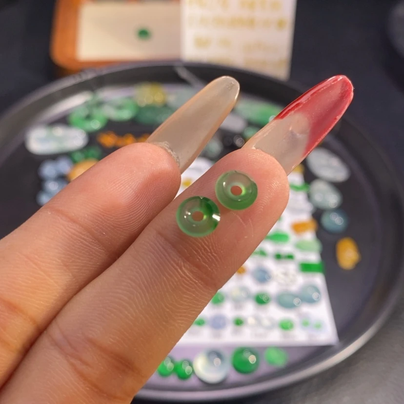 【闪购商品】翡翠挂件未镶嵌甜甜圈