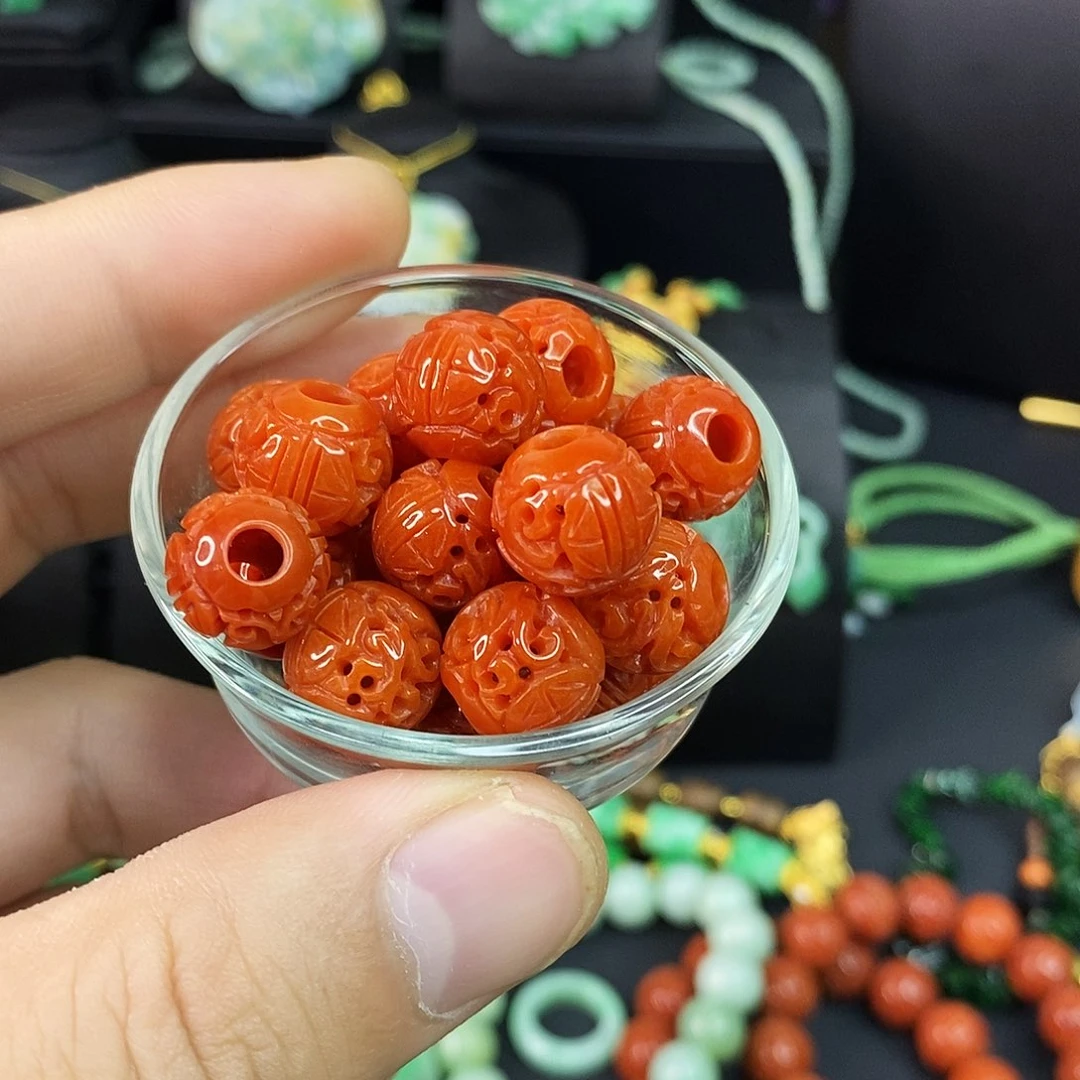 颈饰未镶嵌翡翠手链