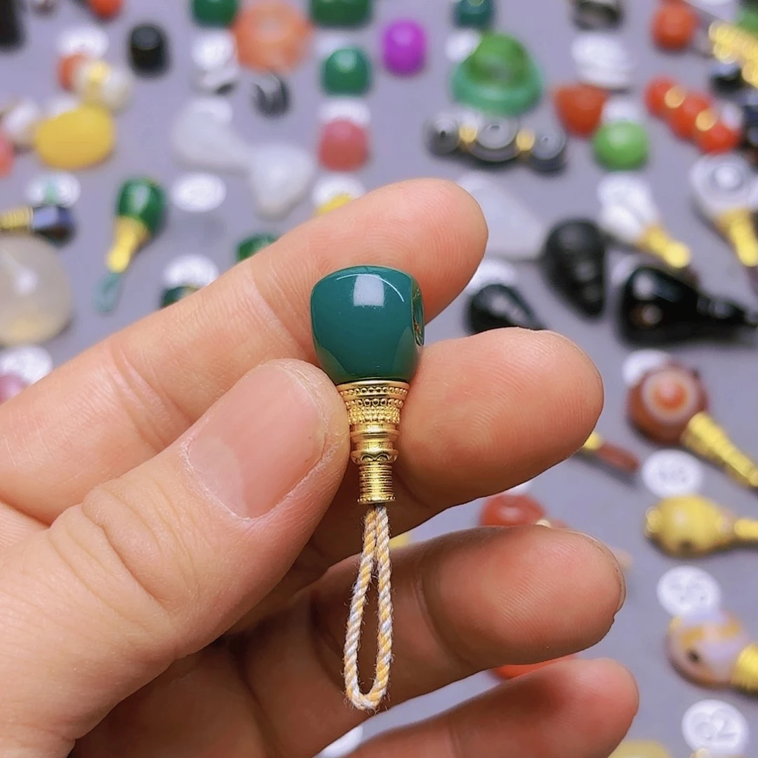 玛瑙/玉髓隔珠未镶嵌叽***?