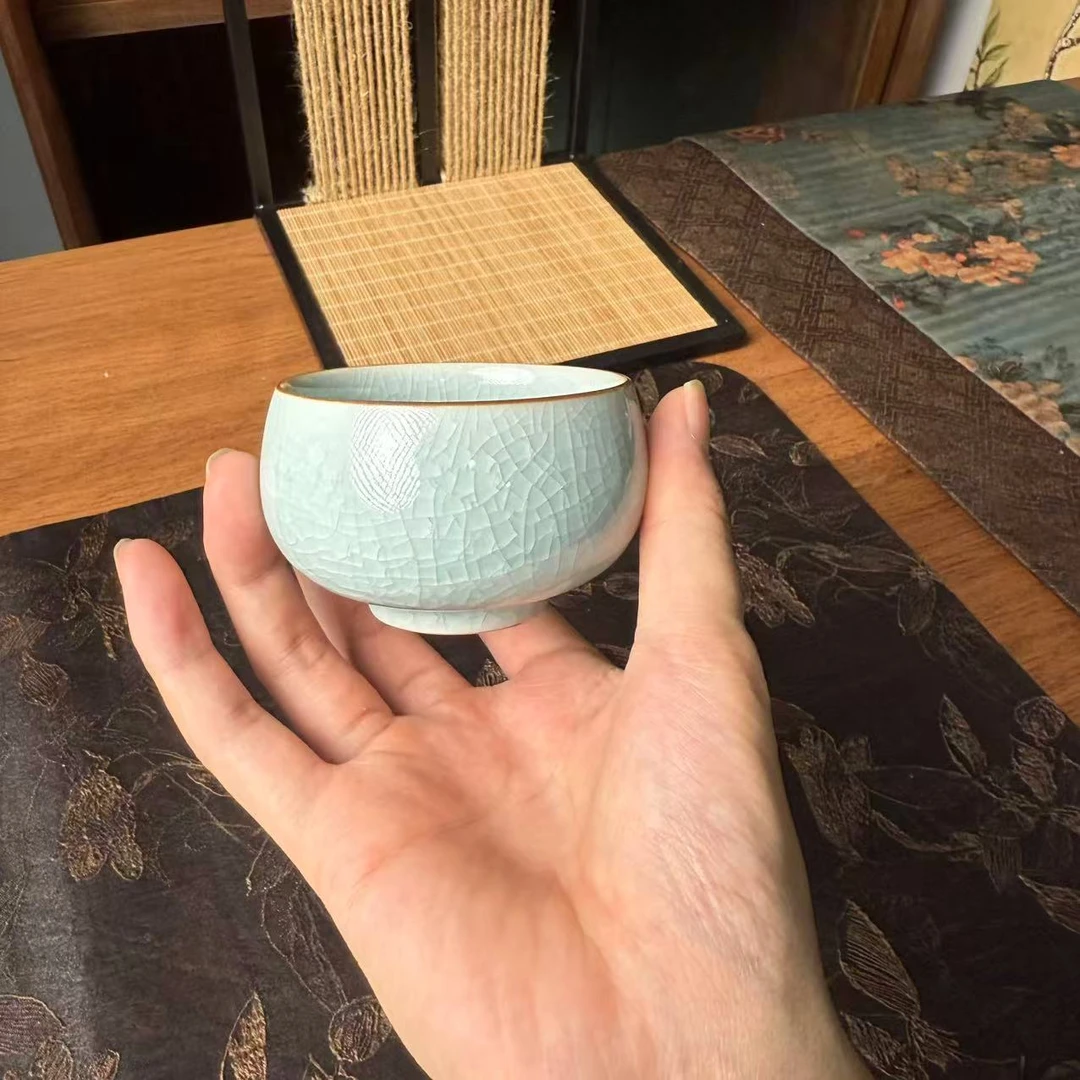 衡山社冰花开片主人杯 2482