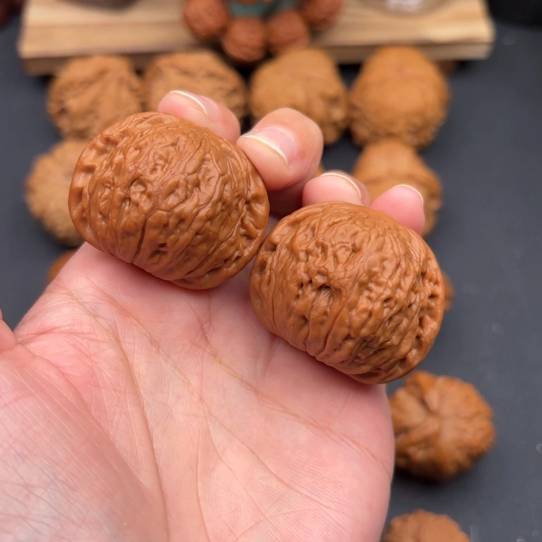 文玩核桃把件铁锤40