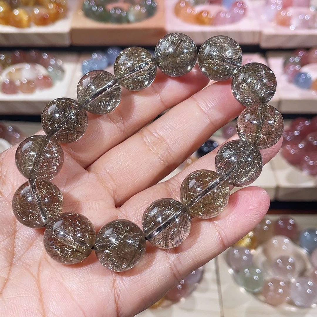 未镶嵌手链水晶发晶手链