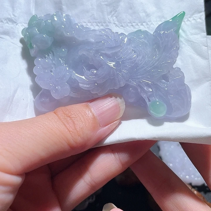 颈饰未镶嵌翡翠天