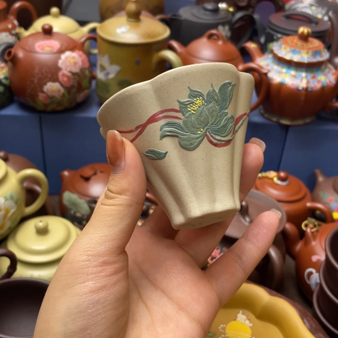 茶杯紫砂紫砂主人杯100cc