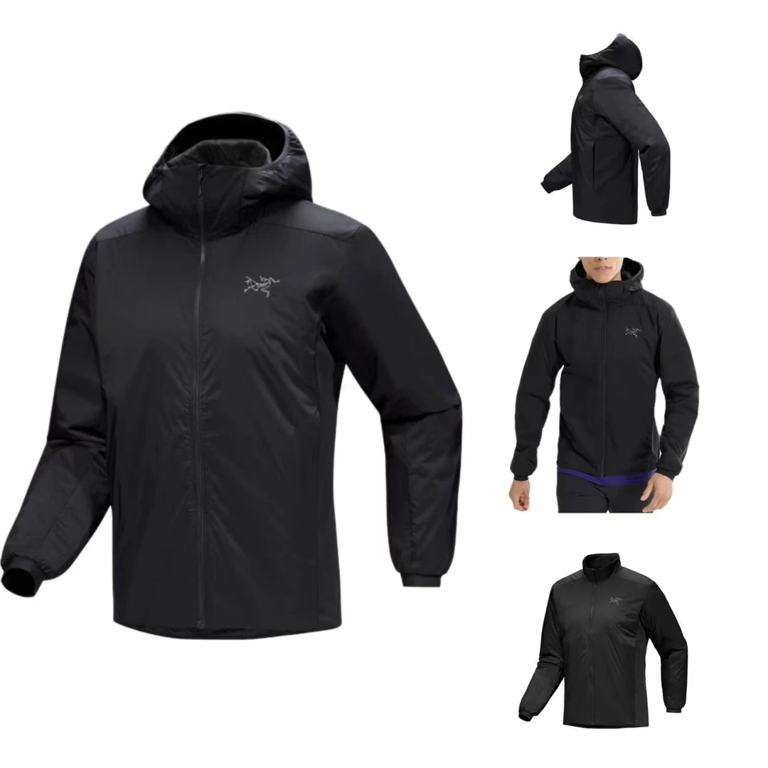 25年新款单标 atom hoody 中厚款棉服秋冬外套男