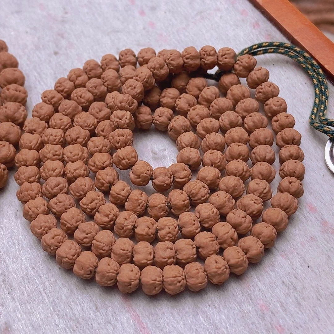 铁***茗金刚菩提吊坠108精品云端佛手收藏级