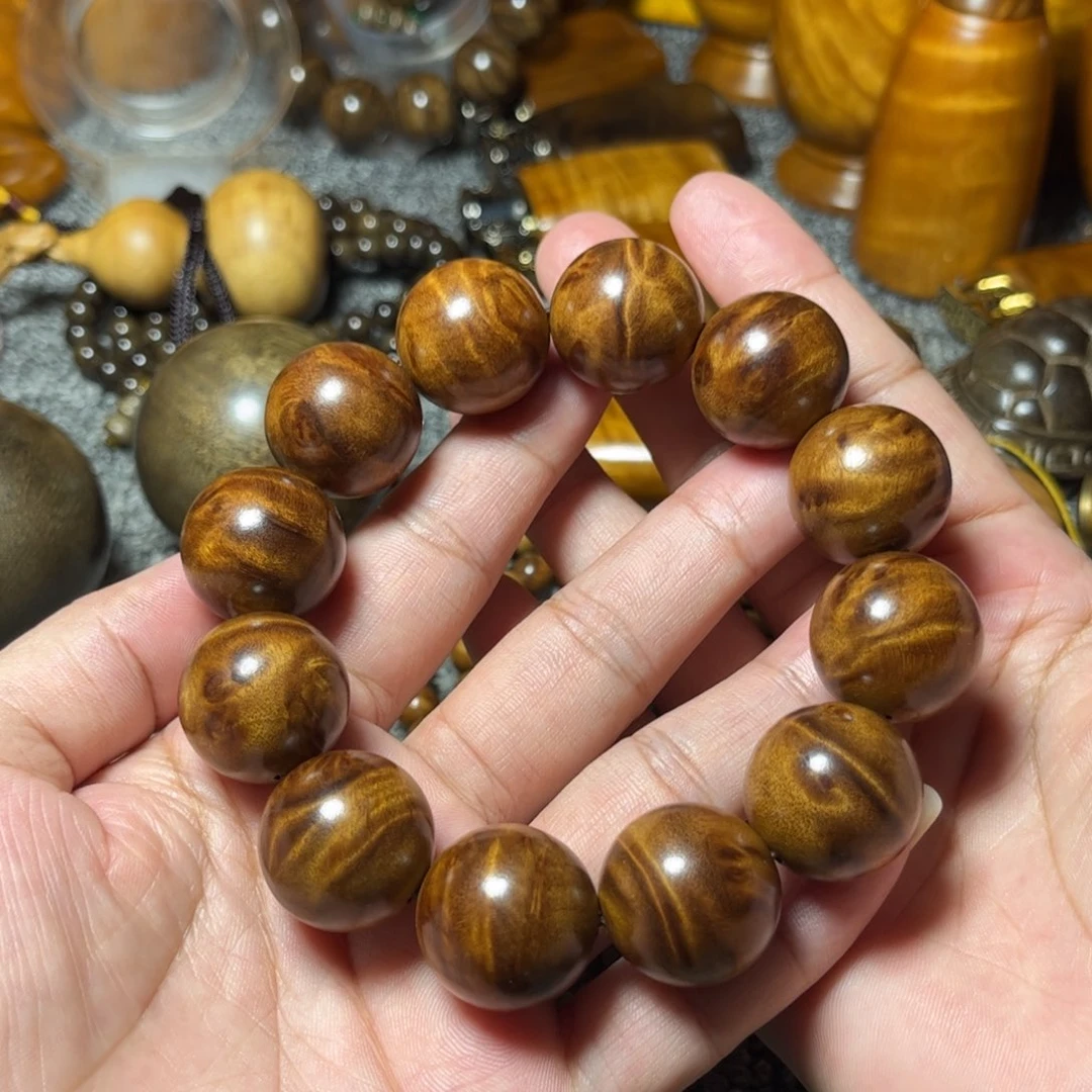 金丝楠枯木留疤手串2.0