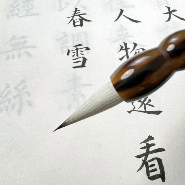 自由飞翔中号 动物毛 出锋3.3口径0.8 狐羊兼豪楷书行书欧颜柳赵