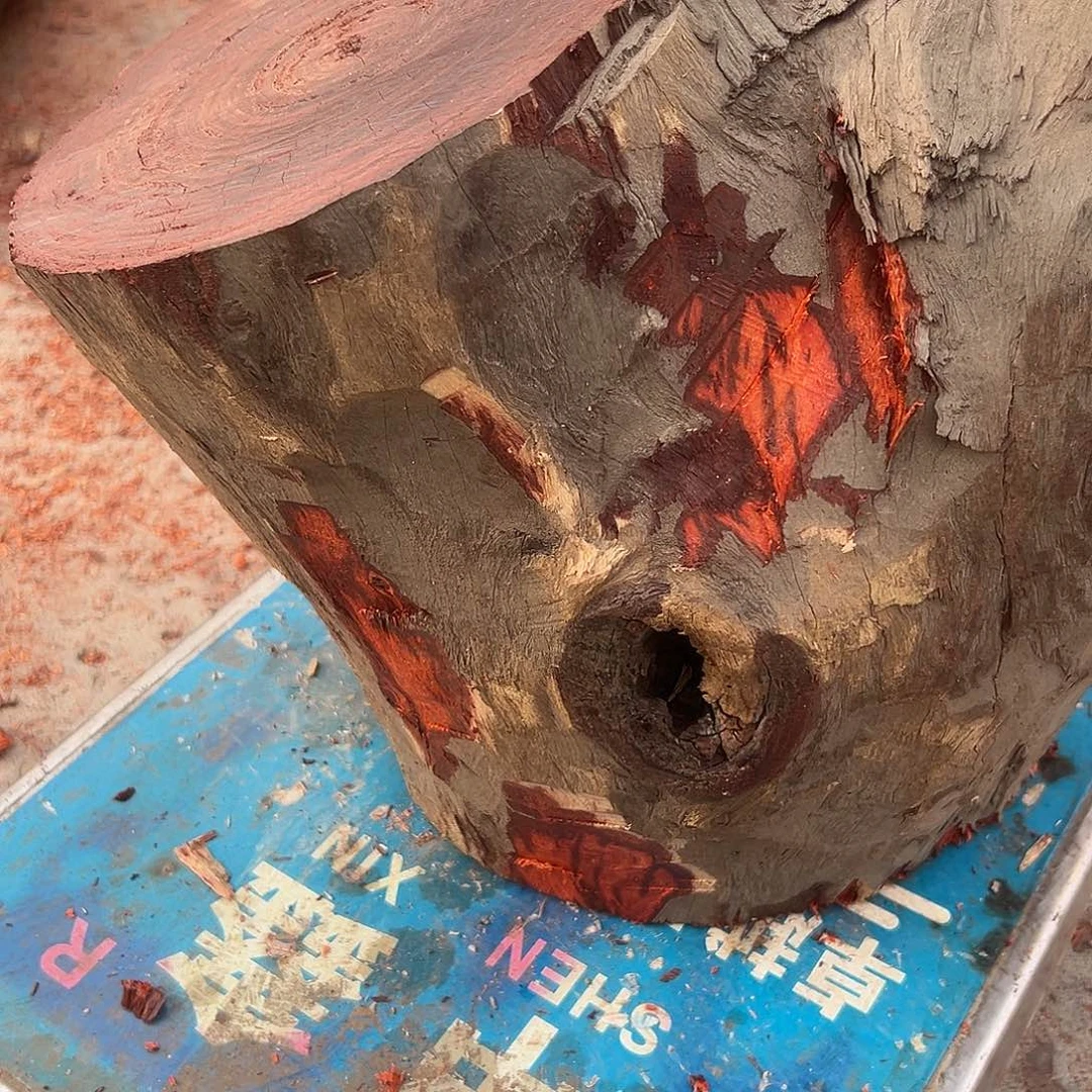 金***鱼血檀赞比亚血檀非洲紫檀