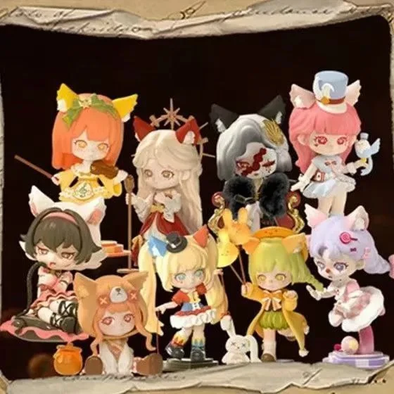 正版Miroo马戏嘉年华系列盲盒可爱公仔娃娃手办女生日礼物摆件潮