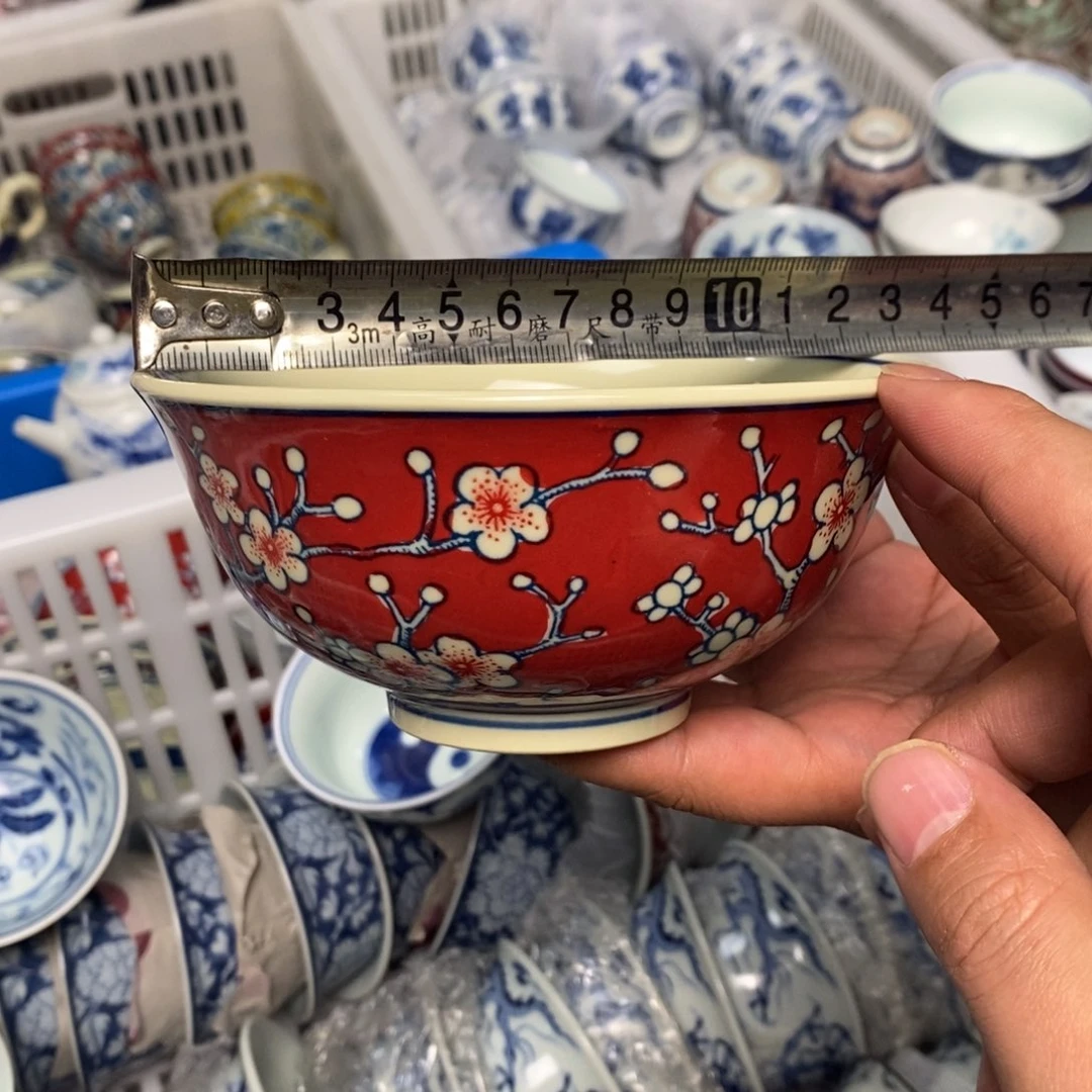 景德镇当代工艺品口13饭碗