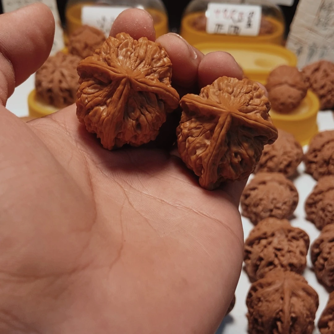 把件文玩核桃起*三棱